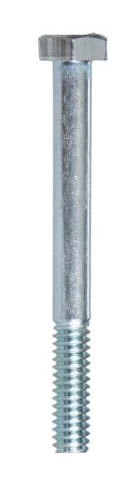 1/4 in. Dia. x 2-1/2 in. L Zinc Plated Steel Hex Bolt 10