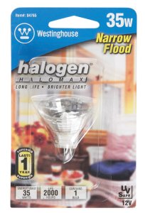 35 watts MR11 Floodlight Halogen Bulb 360 lumens Wh