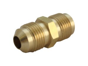 1/4 in. Flare x 1/4 in. Dia. Flare Brass Union