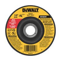 4 in. Dia. x 1/4 in. thick x 5/8 in. Metal Grinding Wheel