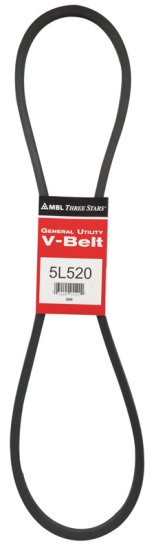 General Utility V-Belt 0.63 in. W x 52 in. L