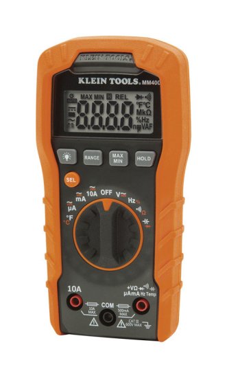 600 Volt/10 Amp Auto-Ranging Digital Multimeter