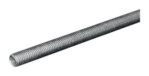 SteelWorks 1/2 Dia. x 36 L Zinc-Plated Steel Threaded Rod