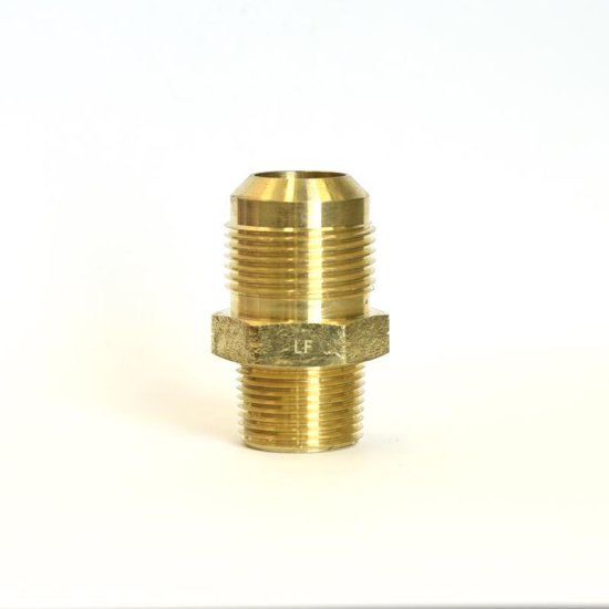 (image for)  7/8 in. Flare X 3/4 in. D MPT Brass Adapter