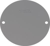 Electric Round Steel Flat Box Cover For Wet Locations