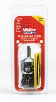 Vortec Pro 1 in. Crimped Wire Wheel Brush Carbon Steel 22