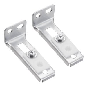 (image for) Metallic Nylon/Steel Bi-Fold Door Pivot Jamb Bracket 2 pc