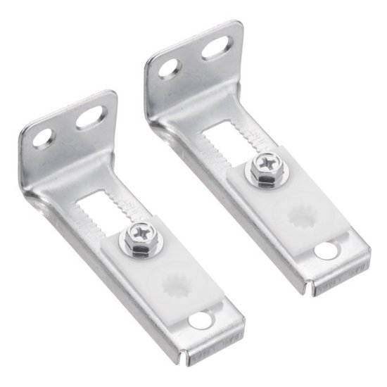 (image for) Metallic Nylon/Steel Bi-Fold Door Pivot Jamb Bracket 2 pc