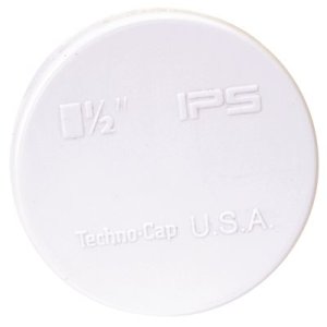 Test-Tite 4 in. Plastic High Pressure Test Caps (25-Pack)