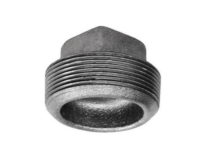 1-1/4 in. MPT Galvanized Malleable Iron Plug