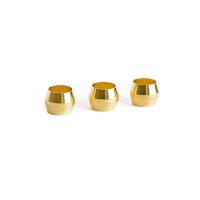 (image for)  1/4 in. Compression X 1/4 in. D Compression Brass Sleeve