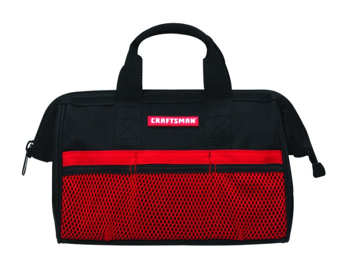 13 in. W x 13 in. H Ballistic Nylon Tool Bag 4 pocket