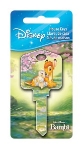 Disney Bambi and Thumper House Key Blank 66/97 KW1/KW10