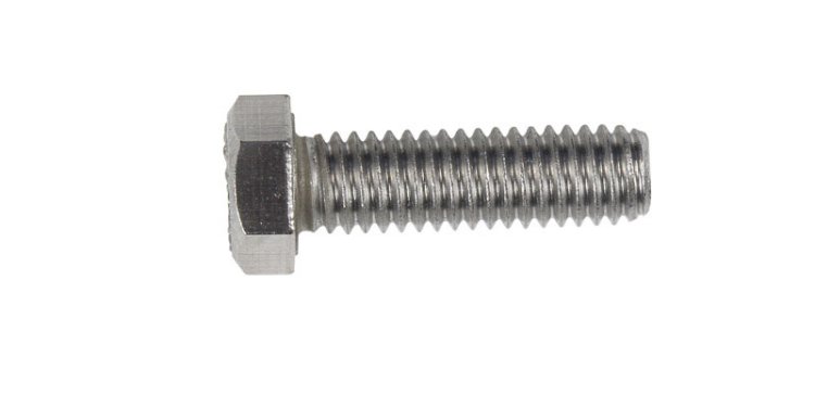 3/8-16 in. Dia. x 1-1/4 in. L Stainless Steel Hex Head C