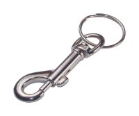Metal Silver Clips/Sanp Hooks Key Chain