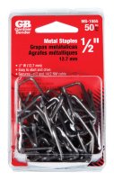 1/2 in. W Metal Insulated Cable Staple 50 pk