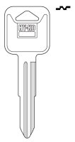 Automotive Key Blank Double sided For General Motors