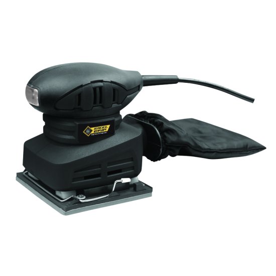 1.5 amps 120 volt Corded 1/4 Sheet Sander Bare Tool 13000 opm