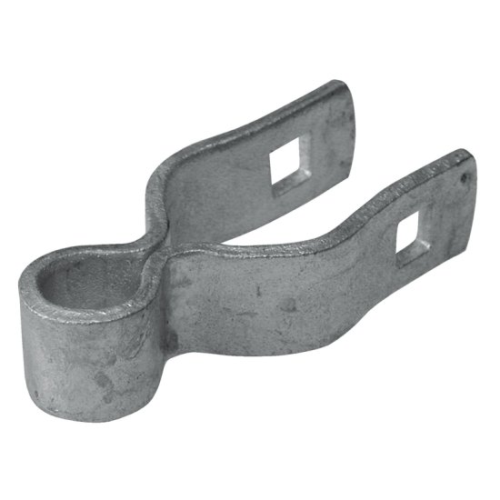 Steel Chain Link Gate Hinge Clamp 1 pk