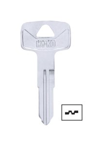 Traditional Key Motorcycle Key Blank Double sided For Yama