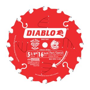 5-3/8 in. Dia. x 10 mm Cordless Trim Carbide Tip Circular