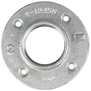 2 in. FPT Galvanized Malleable Iron Floor Flange