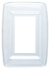 Clear 1 gang Plastic Wall Plate 1 pk