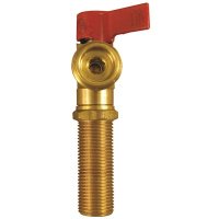 Washer Outlet Box Valve, 1/2 in. Sweat Red Handl