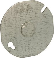 Round Steel Flat Box Cover