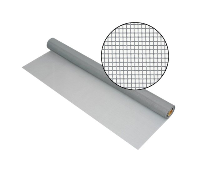 24 in. W x 100 ft. L Silver Gray Fiberglass Screen C