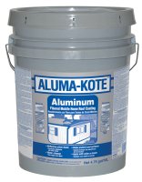 Aluma-Kote Gloss Silver Fibered Aluminum Roof Coating 5
