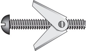 1/8 in. Dia. x 3 in. L Truss Steel Toggle Bo