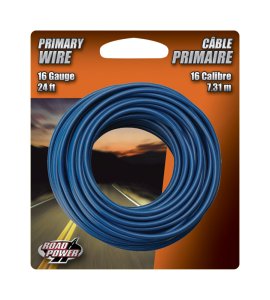 24 ft. 16 Ga. Primary Wire Blue