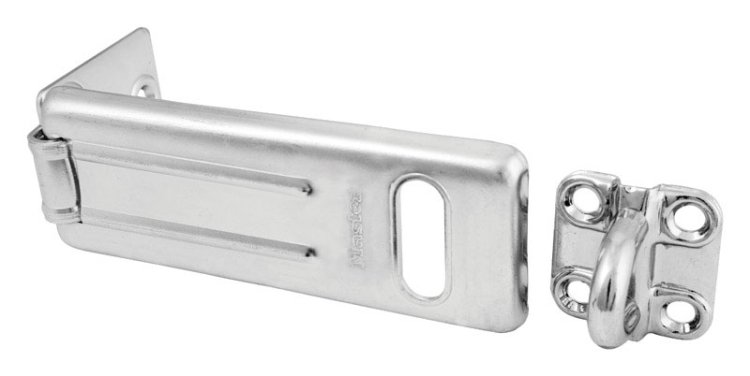 Zinc-Plated Hardened Steel 4-1/2 in. L Hasp 1 pk