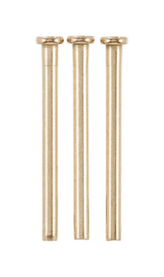 3-1/2 in. L Satin Brass Hinge Pin 3 pk