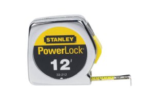 PowerLock 12 ft. L x 0.5 in. W Tape Measure Silver 1 pk