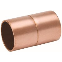 2 in. Copper Coupling with Stop