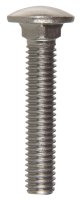 0.375 in. Dia. x 2 in. L Stainless Steel Carriage Bolt 2
