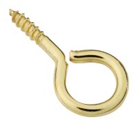 National Hardware 0.10 in. D X 1-3/16 in. L Polished Brass Screw