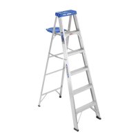 6 ft. H Aluminum Step Ladder Type I 250 lb. capacity