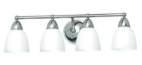 (image for) 27.75 In. 4-Light Incandescent Bath Vanity Fixture