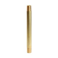 (image for)  1/8 in. MPT X 1/8 in. D MPT Yellow Brass Nipple 4 in. L