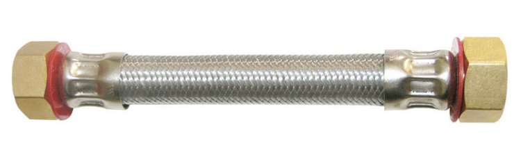 12 in. Stainless Steel Supply Line 3/4FIPx3/4