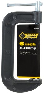 6 in. Adjustable C-Clamp 1 pc.