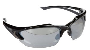 Safety Glasses Clear Lens Black Frame 1 pc.