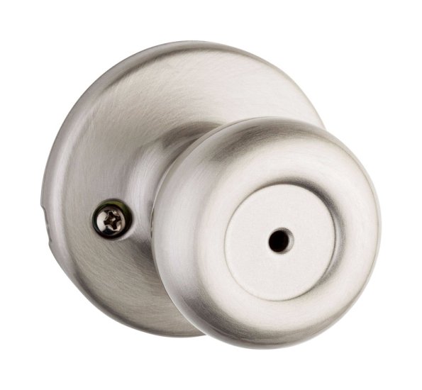 Satin Nickel Steel Privacy Knob Tylo