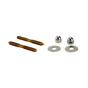 Toilet Screw Set Brass