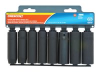 Crescent Assorted in. X 1/2 in. drive Metric 6 Point Deep Impact