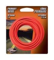 7 ft. 10 Ga. Primary Wire Red