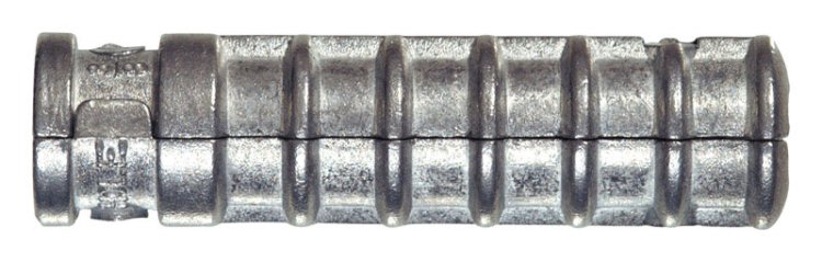 1/2 in. Dia. x 2 in. Short in. L Zinc Round Head Ribbed